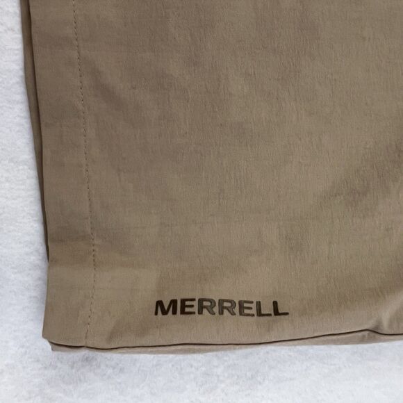 Merrell Shorts Women's 12 Beige Stretch Tan Outdoors Hiking Nylon Spandex Blend‎ - Picture 5 of 9